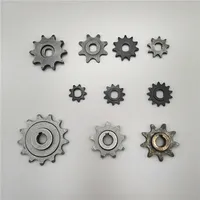 Small Chain Wheel Electric Bicycle Scooter Gear 25H 410 T8F 420 428 8T 9T10T 11T 13T Suitable for MY1018 MY1016Z MY1020 Motor