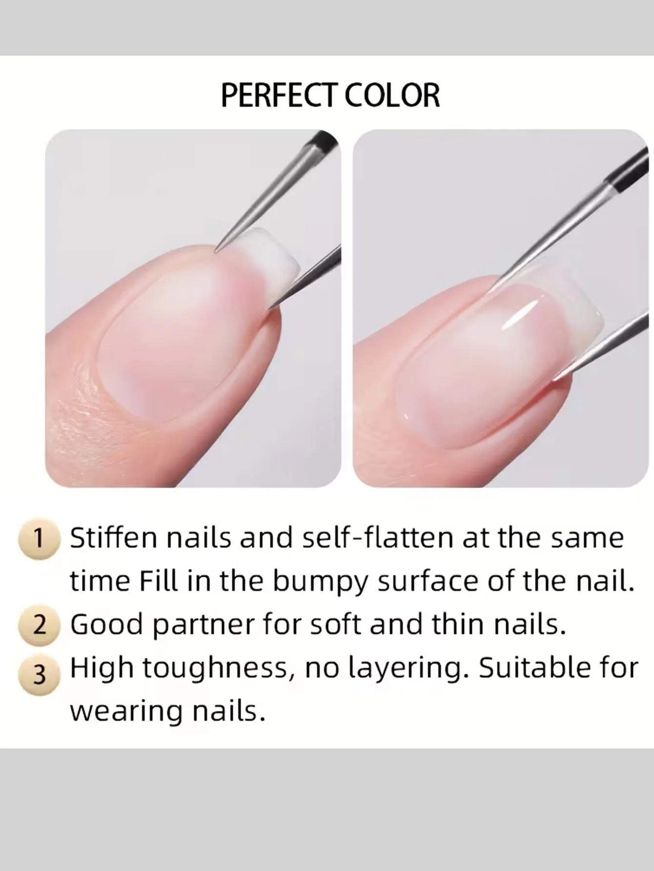 4-in-1 bouwergel, 0,51 oz, snelle sterke nagelkunst, geen formaldehyde, nagelverlenging en bouwgel voor manicure, voet- en handverzorging