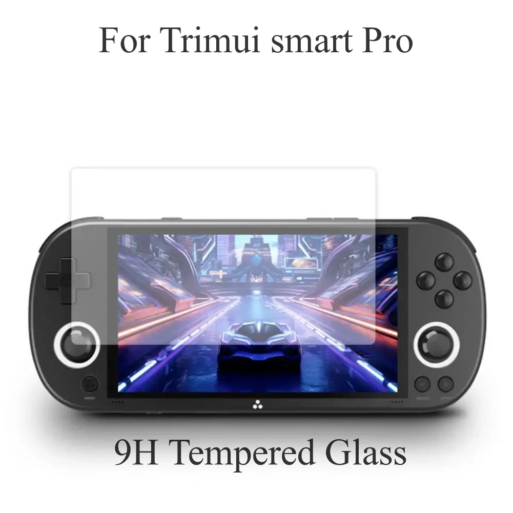 Trimui konsol Game Pro Tempered Glass, film pelindung layar definisi tinggi 9H sp untuk permainan