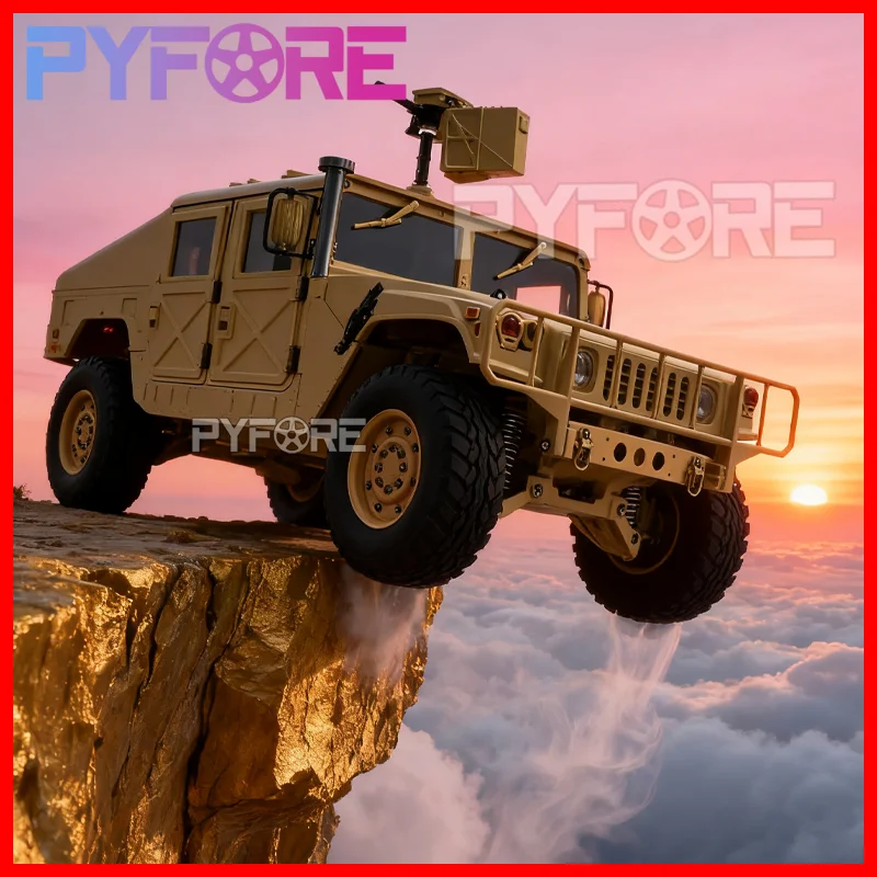 

P408 1/10 HG 2.4G 16CH RC Car - Metal Chassis Off-road Crawler for Adults & Kids
