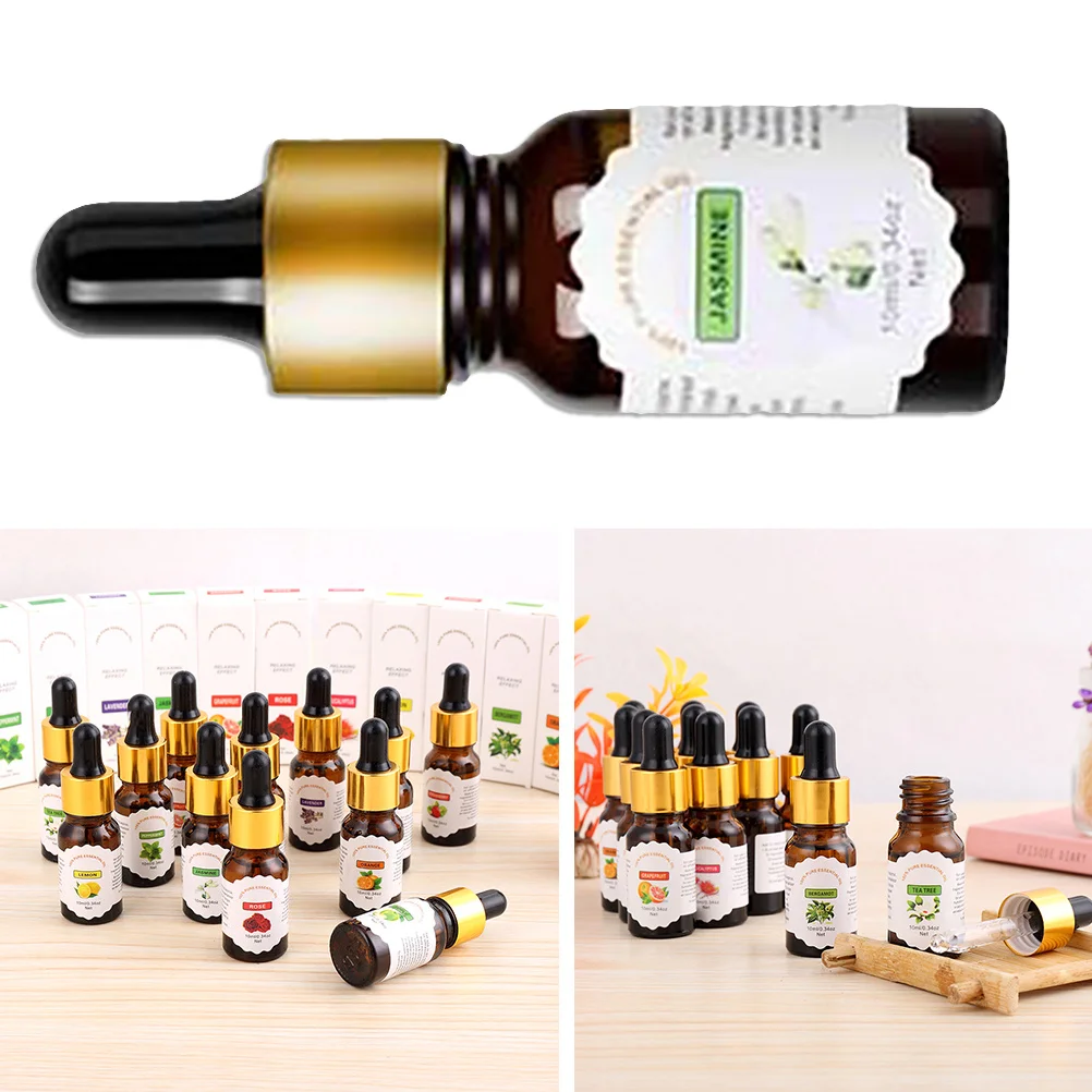 

10Ml Humidifier Essential Oil Pure Aromatherapy Diffuser Oil for Home Office Car Air Freshener Relaxation Sleep Aid Jasmine
