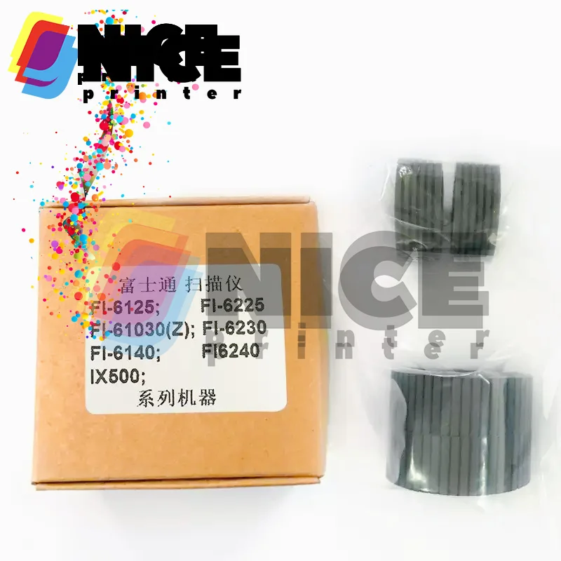 5sets PA03540-0001 PA03540-0002 Brake Pick Roller support for Fujitsu fi-6130 fi-6140 fi-6230 fi-6240 Fi-6125 Fi-6225 IX500