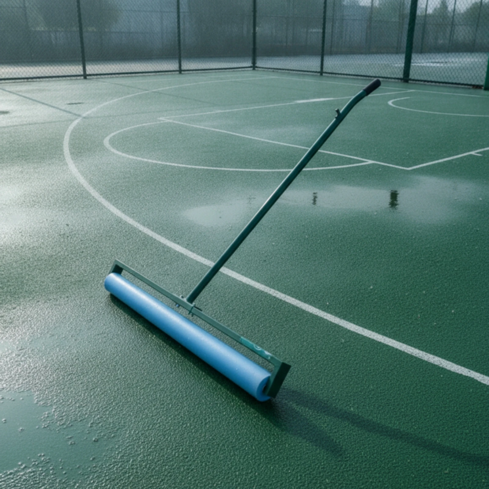 Court Water Absorber Absorbent Sponge Roller Tool Lightweight for Tennis Players, Basketball Courts, Outdoor Sports Facilities