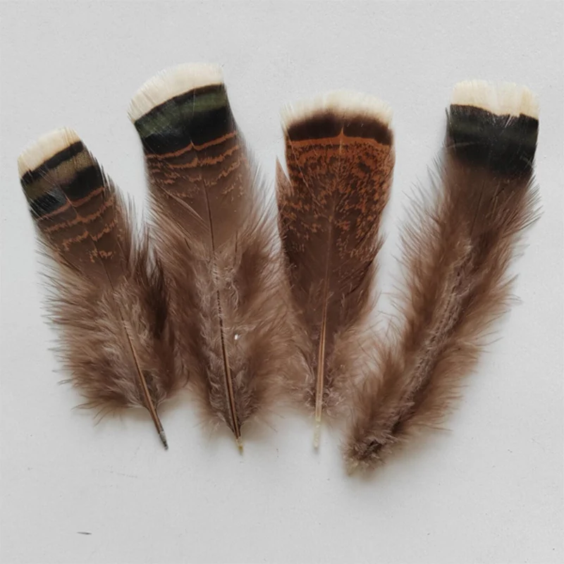 Plumas para manualidades! 50PCS/LOT 9-15cm Natural BRONZE TURKEY  Feathers,feathers for crafts