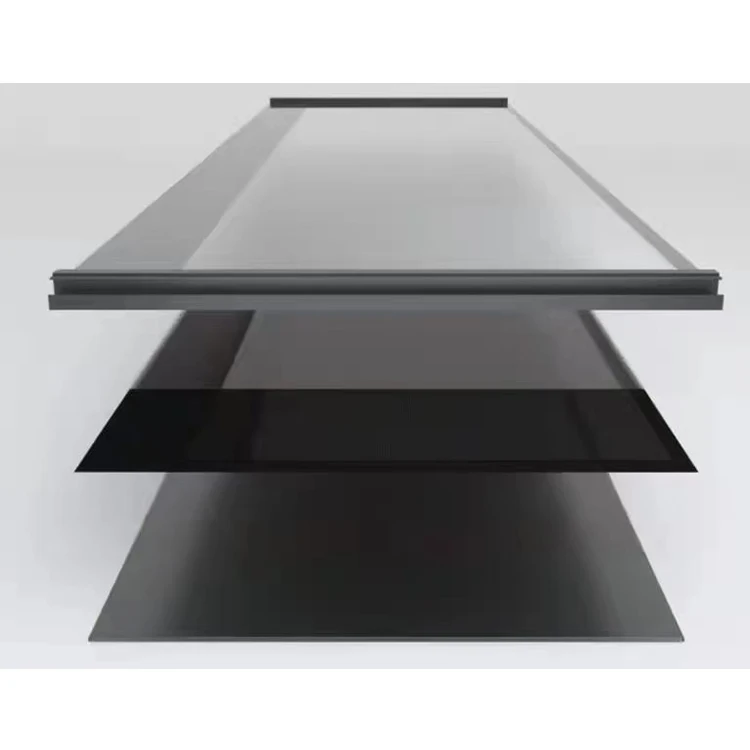 Transparent Complete Solar System Kits Solar Roof Tiles Photovoltaic BIPV 95w 100w Solar Roof Tile Mono Standard SEMI