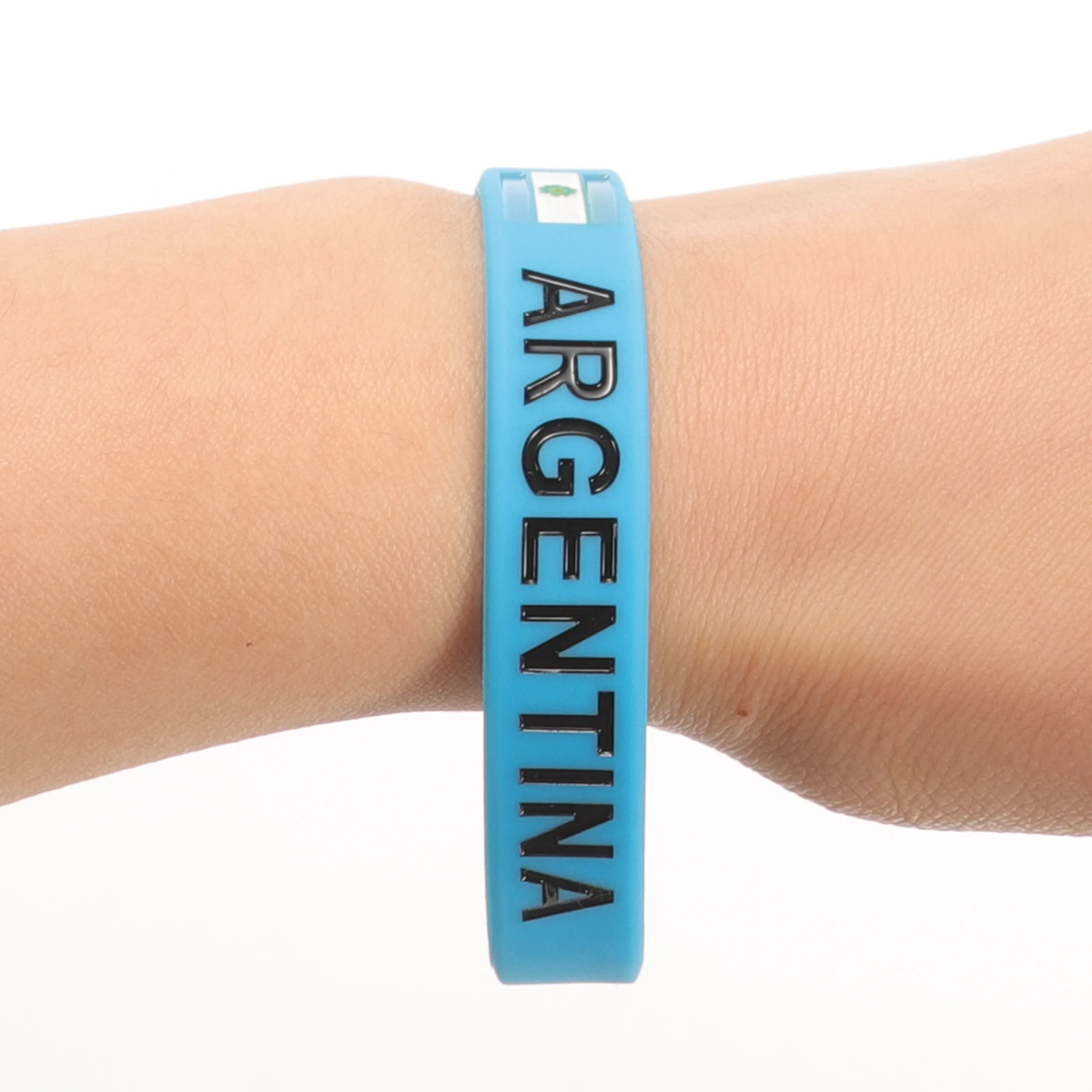 

8pcs Cup Fan Bracelets Silicone Elastic Wristband Qatar Sport Colorful Wristbands for Men Decorative Supplies Gifts