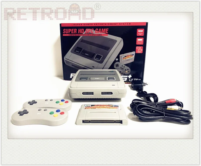 Retrode スーパーファミコンハード Retroroad sfc52hd super retro hardware console de jogos jogar sfc