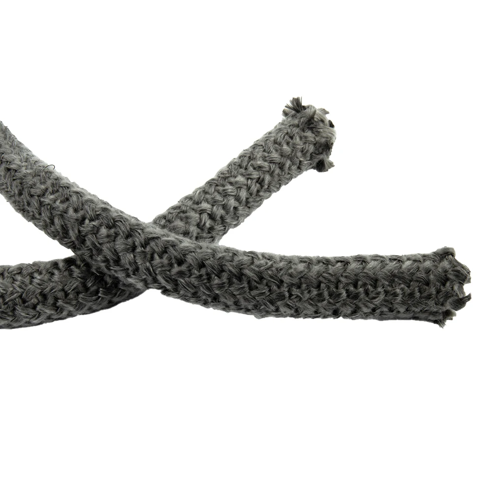 Stove Fiberglass Cord Black Stove Fire Rope Wood Burning Stove 18/20mm 2m Fireplace Sealing Rope Gasket Log Burner Door Seal