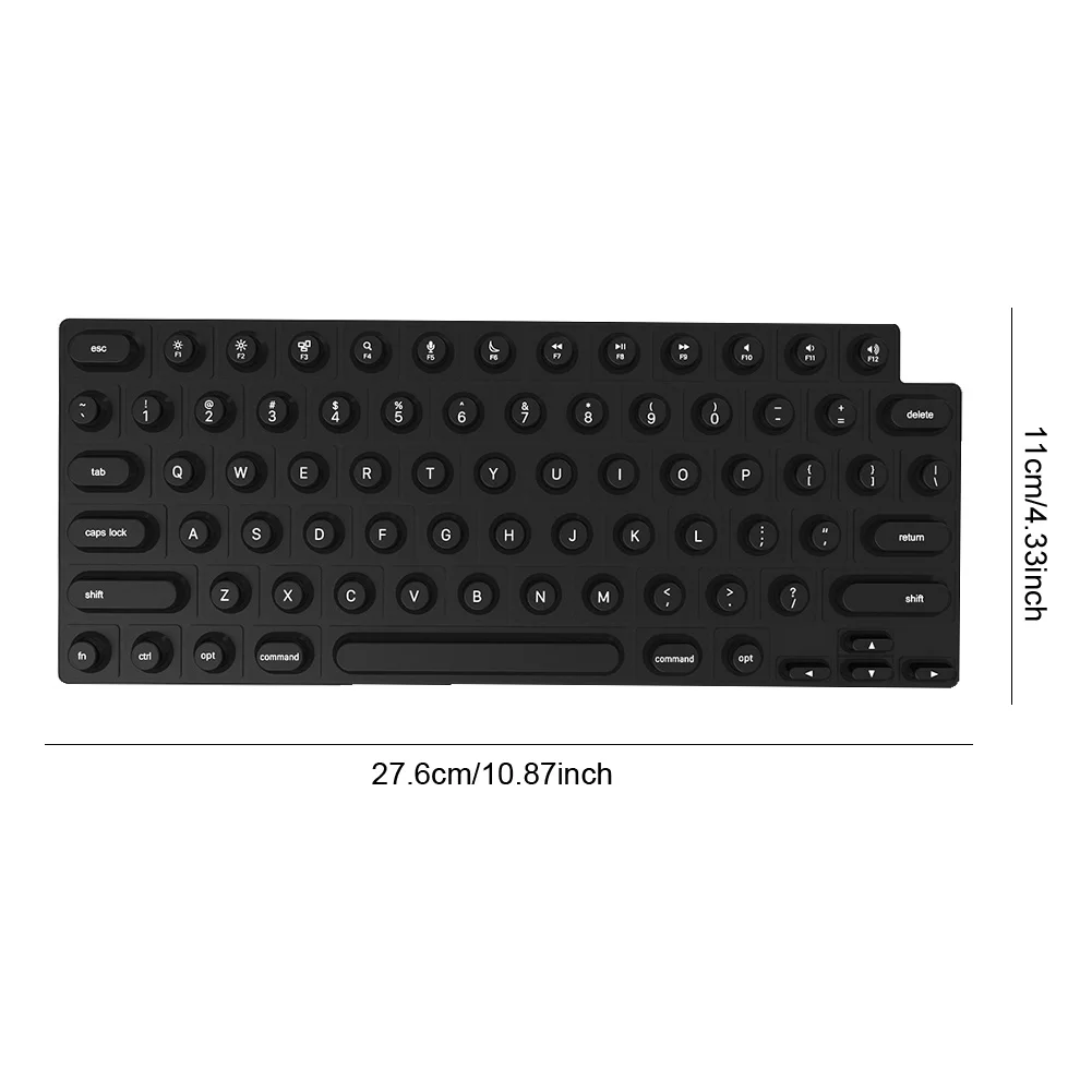 Capa de teclado para unhas longas, protetor de arte em unhas, filme de teclado para macbook air 13/15 e macbook pro 14/16 2021-2024