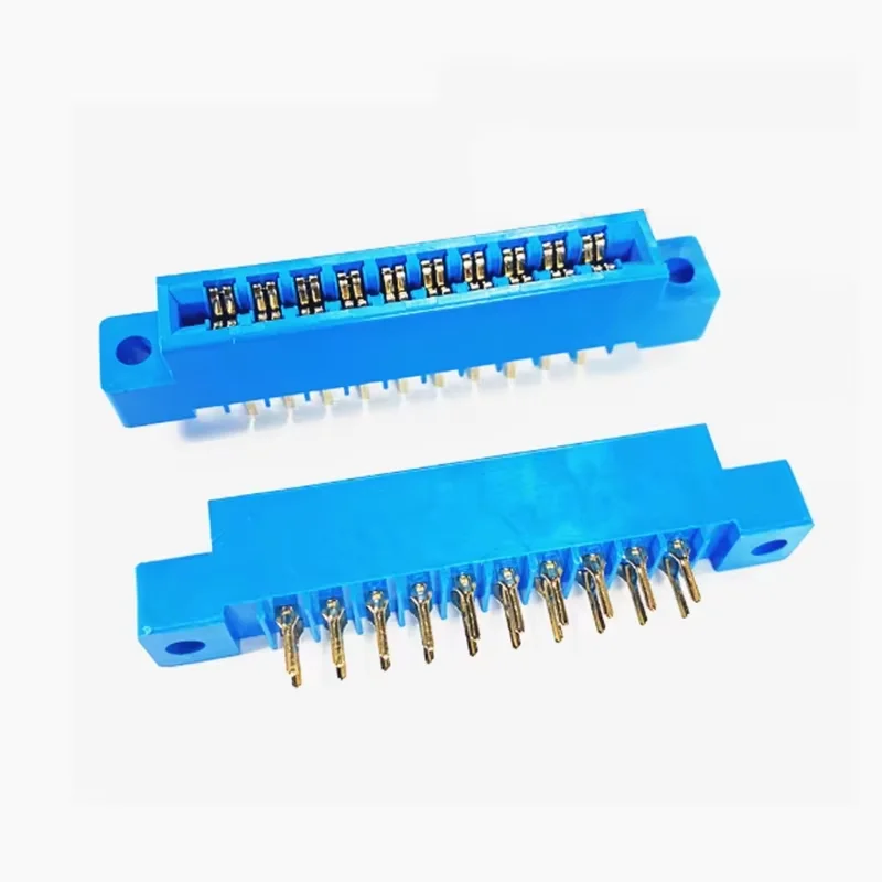 3PCS 805 Strip connector 3.96mm Pitch 12/16/20/24/30/36/44/56P/72 pin PCB Mount Card Edge Connector socket 16P 20P 30P 36P 44P