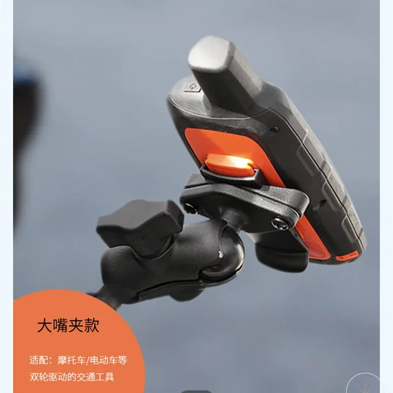 Bycicle Motocycle حامل قوس 25 مللي متر الكرة حامل جبل ل GPSMAP 66ST 66S 66i 66 eTrex 10x 20x 30x 32x 22x ألفا 100 50 200i 10