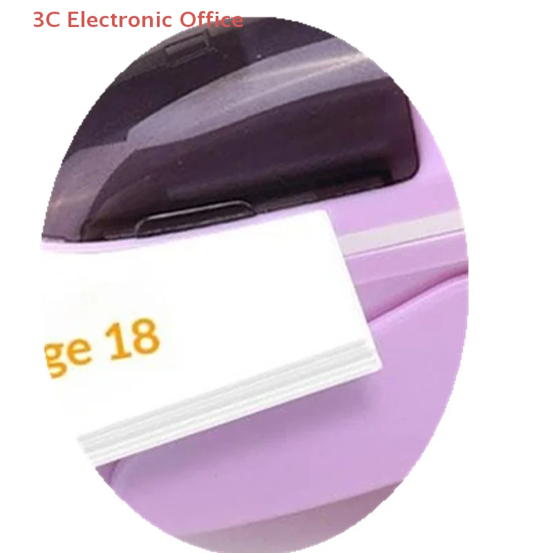 

[3SC] Настольный степлер без скрепок для переплета до 8 листов бумаги, билетов, фиксации документов, дома, школы, офиса