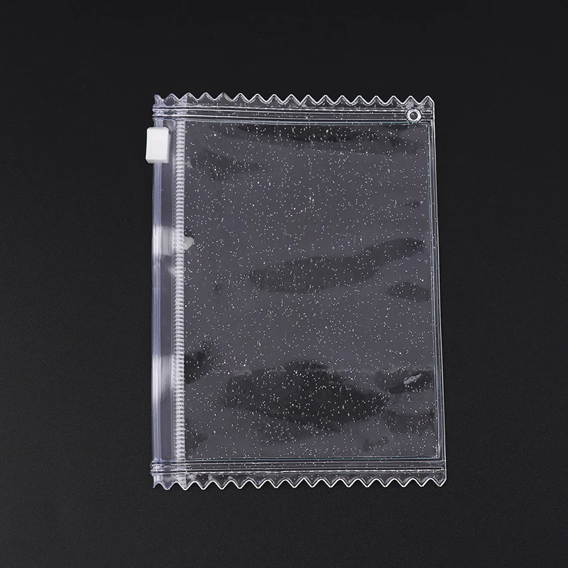 1Pc Creative Transparent Candy Bag Photocard Holder Props Badge Storage Bag Idol Photo Card Display Protective Cover