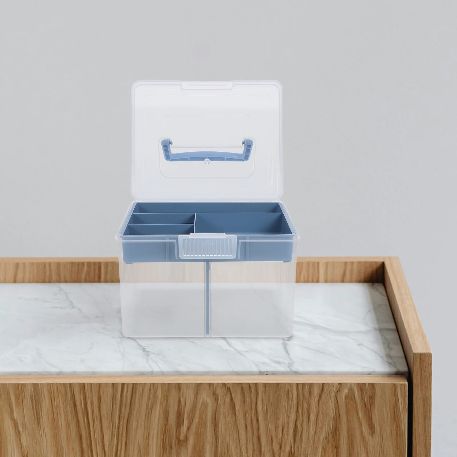 Storage Box Plastic Hard ganizer Case for Collectors Banknotes Holder Clear Plastic Dividing Storage Box Key Keeper