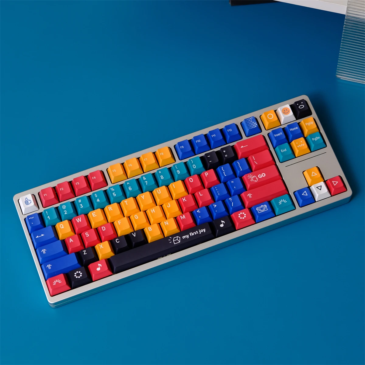 147 Keys Toy PBT Keycaps Gradient Color Keycaps Cherry Profile Dye Sublimation For MX Switches Gaming Mechanical Keyboard ISO