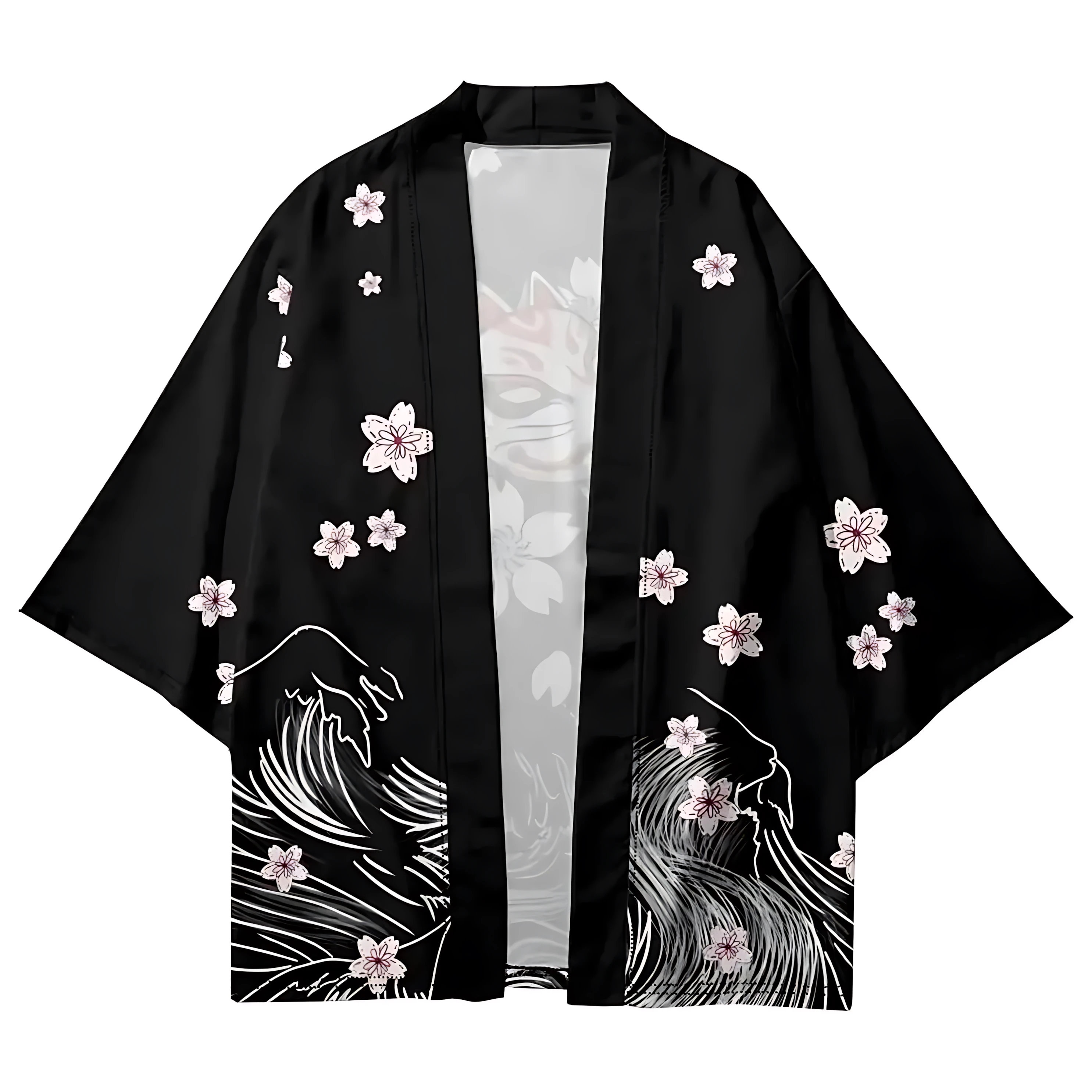 

2026 Summer Men's Kimono 3D Printed Pattern Breathable Lightweight Casual Fashion Outdoor Men's Clothing