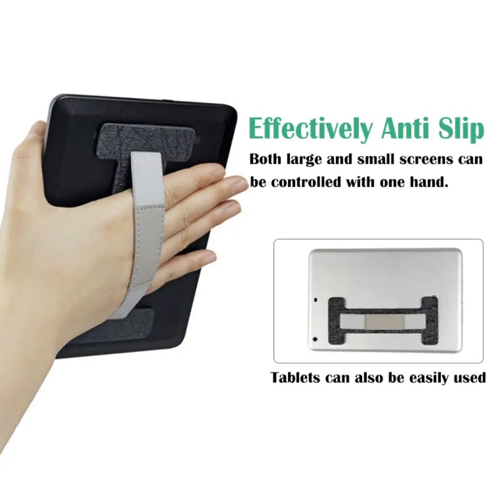 6-10 inch Tablet Hand-Strap Anti Drop Non-slip eReader Holder Security Universal Fixed Belt for Kindle/Kobo/Voyaga/Lenovo/Sony