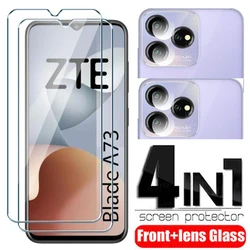 Protective Glass Cover For ZTE Axon 50 Lite Tempered Glass Screen Protector For Blade V50 Design 4G Smart A73 Soft Camera Lens