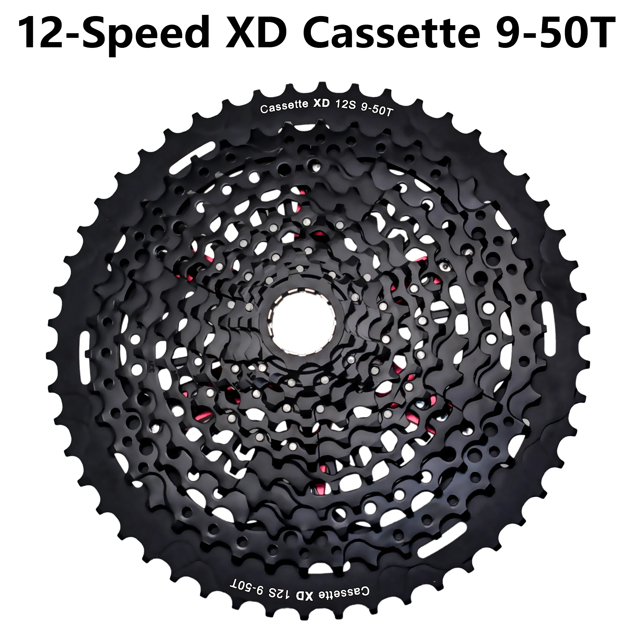 SUNSHINE MTB XD Cassette Bicycle Flywheel Cassette 11Speed/12Speed 9-42T/9-50T for Sram XD Freewheel 12 speed cassette