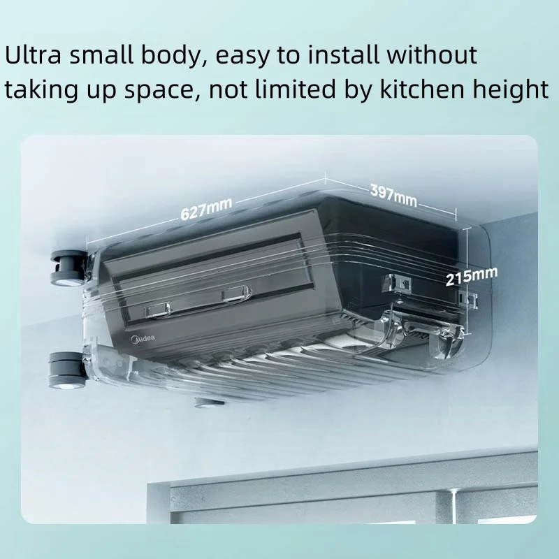 مكيف الهواء Midea ، دخان مضاد للزيت للاستخدام في المطبخ ، محول مثبت في السقف ، مكيف هواء ، مكيف هواء سبليت صغير