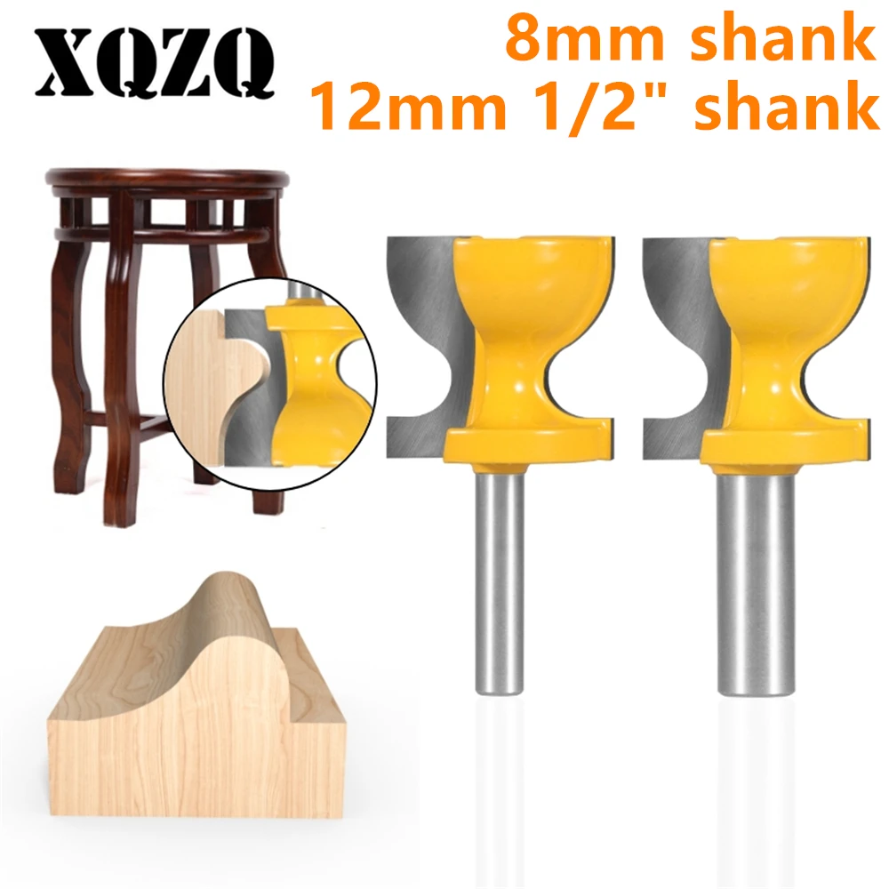 8mm 12mm 12.7mm Shank Drawer Pull Bit Router Bit Carbide Cutter Woodworking Milling Cutters for Wood Bit Face Mill Tools