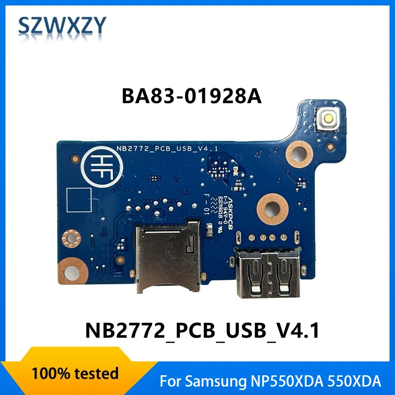 BA83-01928A USB 카드 리더 보드: 삼성 노트북 NP550XDA 수리에 필수적인 정품 부품 리뷰