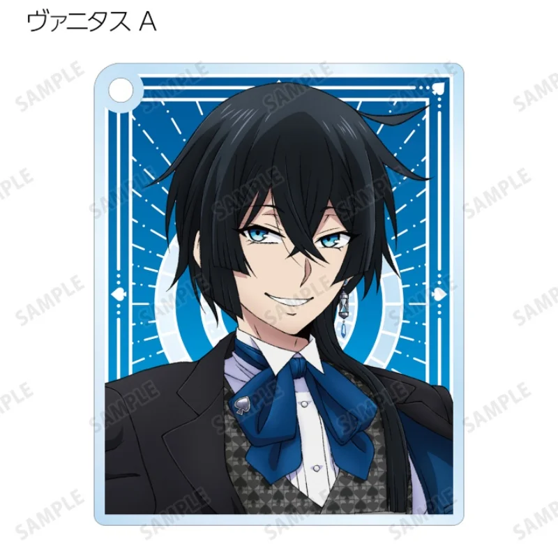 Anime The Case Study of Vanitas Cartoon Character Vanitas Acrylic Pendant Keychains Bag Decorations Festivals Gifts