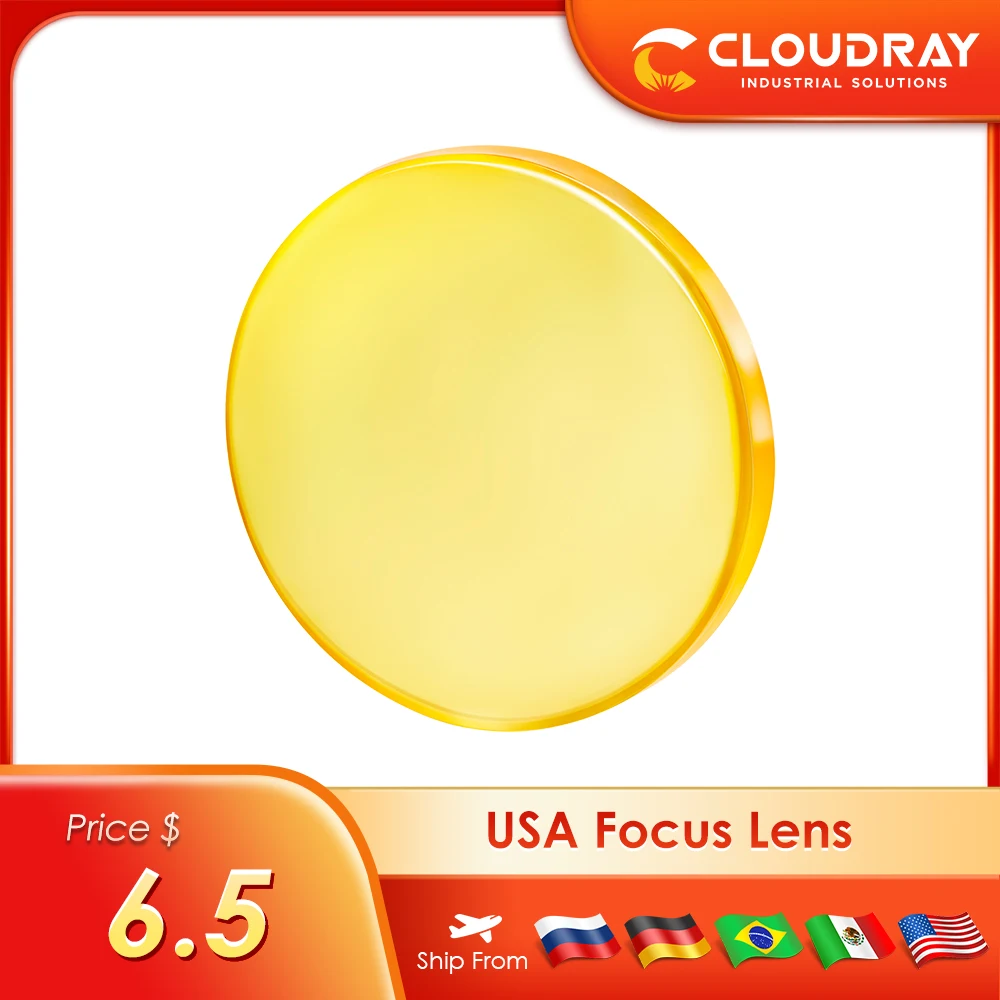 Focus Lens USA CVD ZnSe DIA 12 15 18 19.05 20 FL 38.1 50.8 63.5 76.2 101.6 127mm for CO2 Laser Engraving Cutting Machine