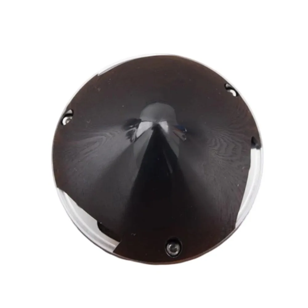 Piezas de hélice giratoria de 3 hojas de 82MM, parte inferior de aluminio CNC de plástico para avión RC, piezas de bricolaje, accesorios de pasatiempos, 1 Uds.