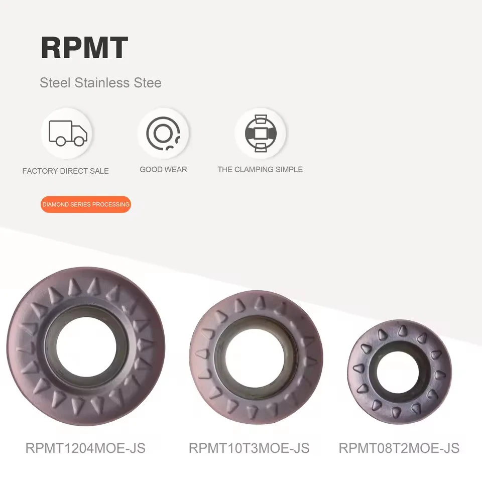 RPMT08T2 RPMT10T3 RPMW1003 RPMT1204MOE-JS RPMT1606MOE-JS VP15TF Xay Dụng Cụ Xoay Xay Tiện CNC Lắp