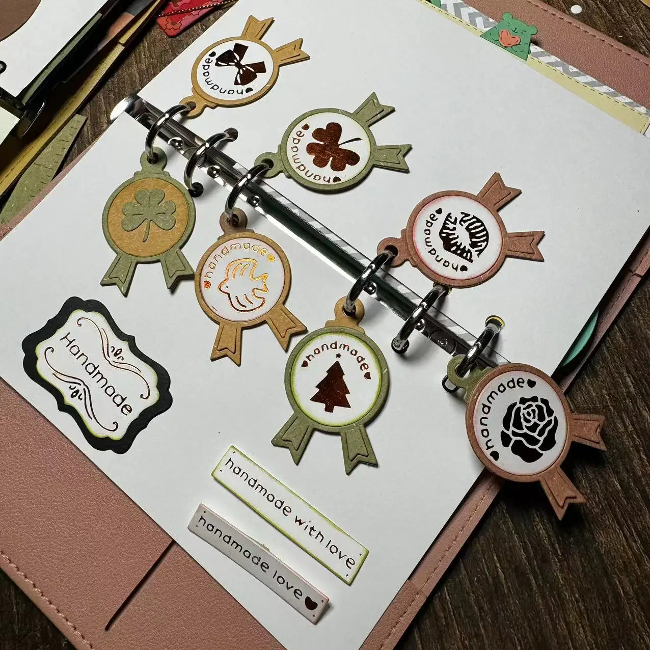【GOGOCRAFT】SAN004 Adapter Ring -Cutting Dies for JunkJournal Scrapbooking PaperDIY Original Designs