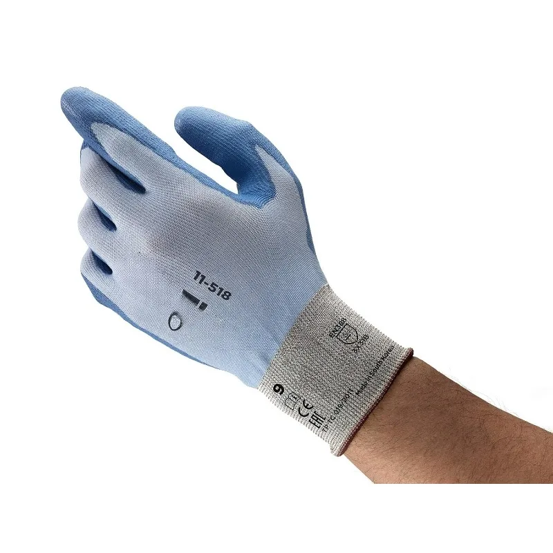 

Cut Resistant Work Gloves for Men and Women in Nylon, Extra Thin, Working Glove for Mechanics, Automotive, Industr