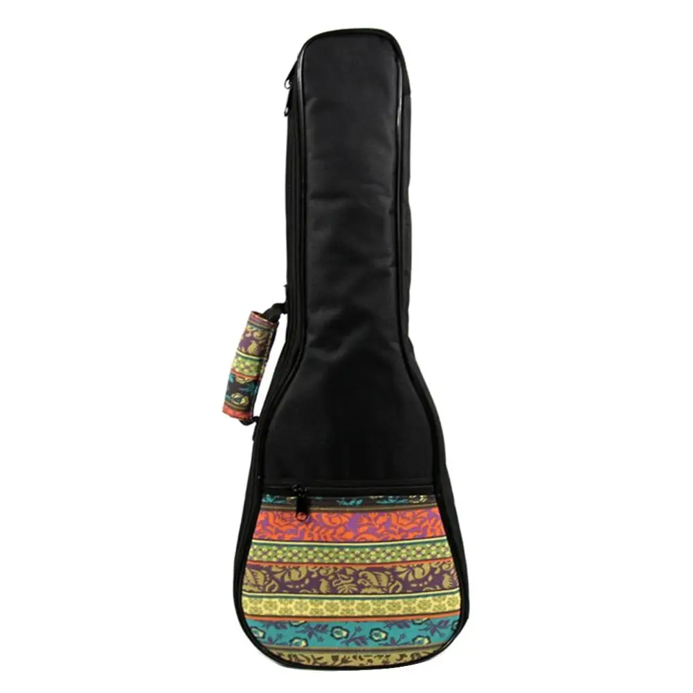 21 23 26 Inch Bohemia Style Portable Cotton Padded Bass Guitar Gig Bag Ukulele Case Box