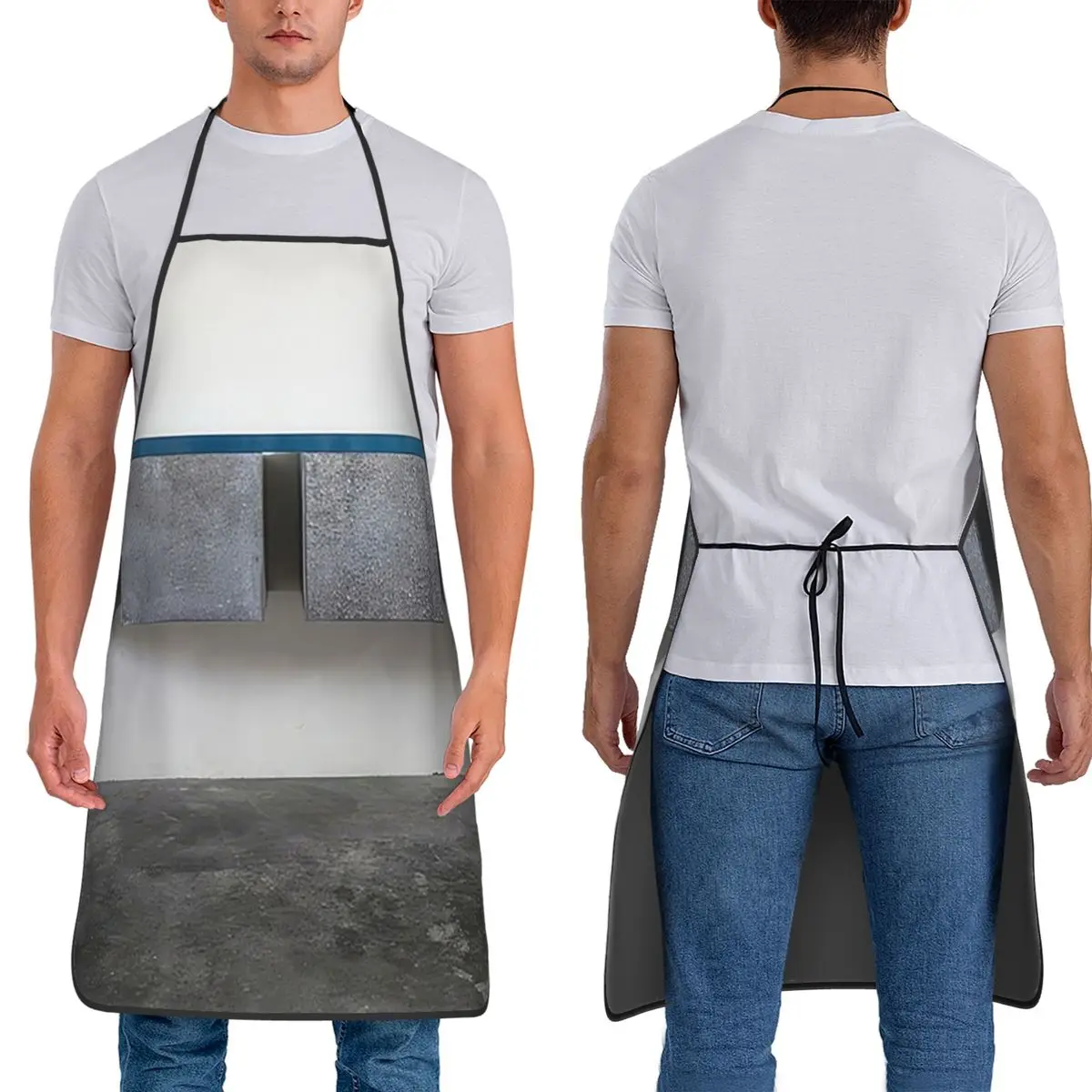 To Susan Buckwalter 1964 - Donald Judd Apron Chef Cuisine Tablier Sleeveless Bib Kitchen Cleaning Pinafore for Women Men