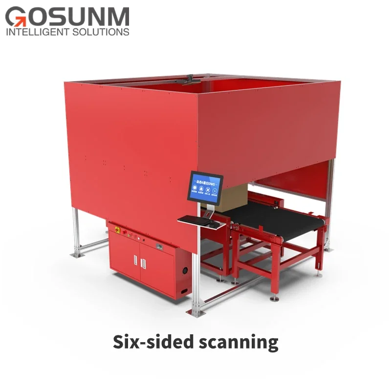 Efficiency Parcel DWS system fast scan 3d volume camera measuring Dimensioning Weighing Scanning Sorting Machine