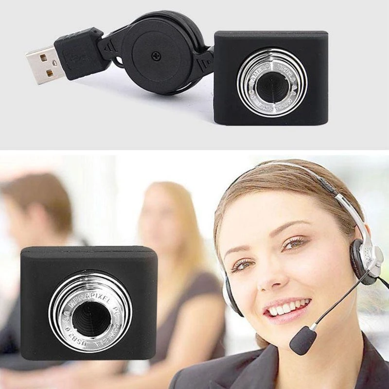 

USB Webcam Руководство для фокусировки встроенного микрофона без привода компьютерной периферийной камеры Домашняя портативная C
