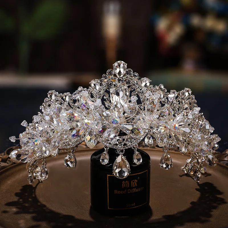 Bruids hoofdtooi luxe band voorhoofd ketting trouwjurk modellering kroon vintage accessoires