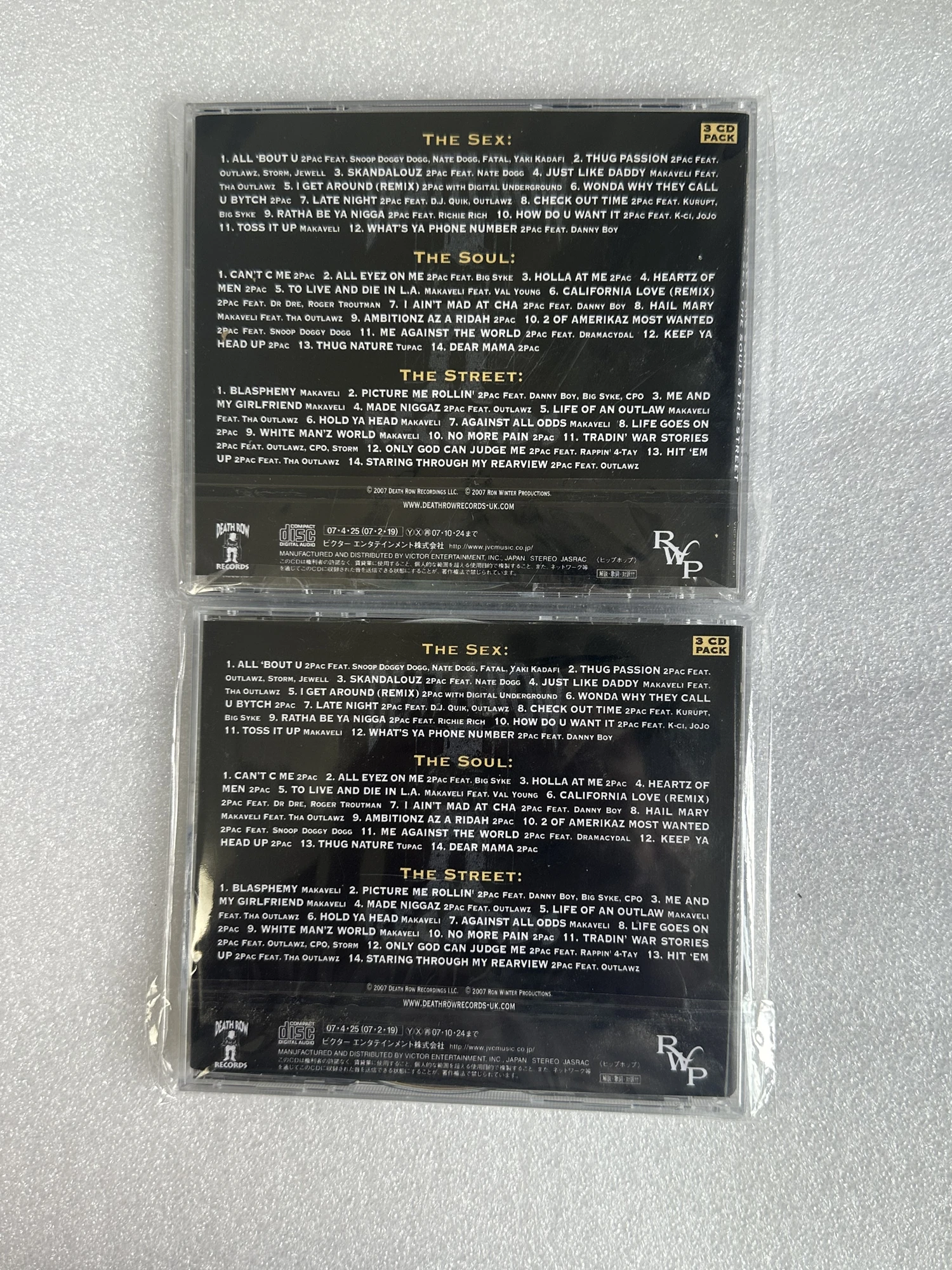 Rap tupac amaru shakur música cd 10th aniversário coleção por 2pac
