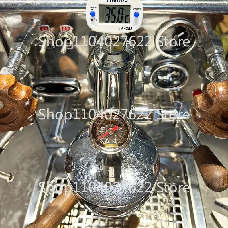 NEW E61 semi-automatic coffee machine brewing head pressure gauge thermometer modification accessories