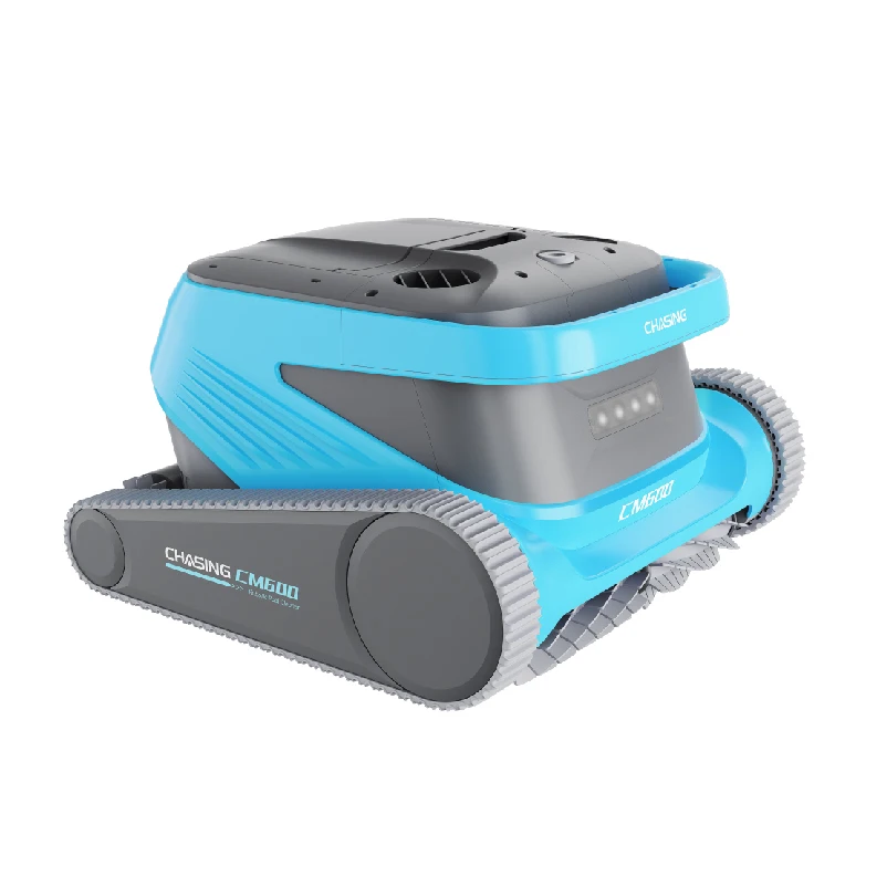 CHASING CM600 Intelligent Pool Cleaning Robot Mobile Phone App Controlled Underwater Cleaning Tool for Domestic Use