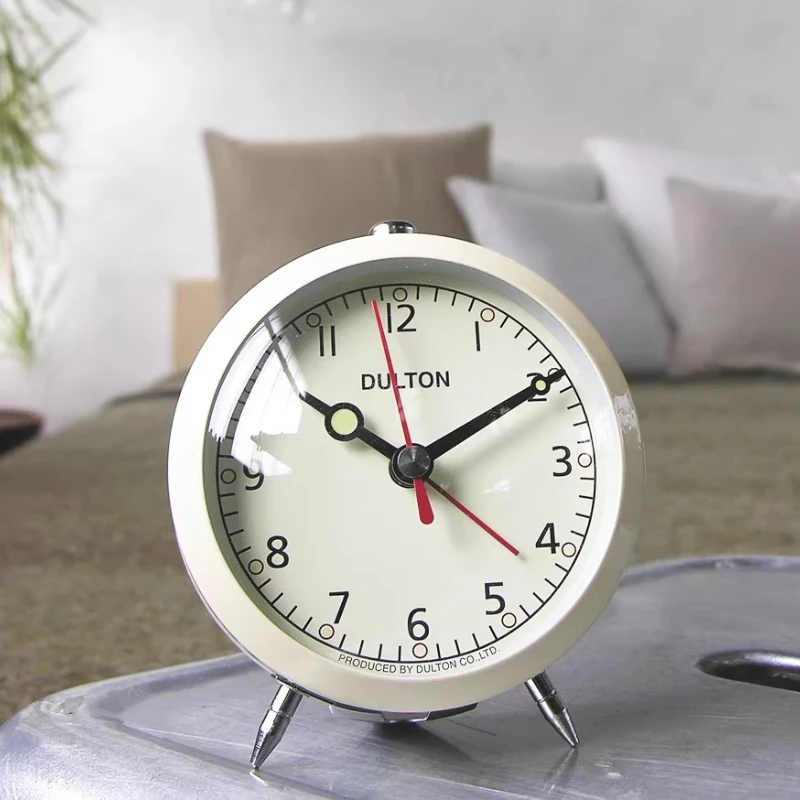 Luxurious Wall Clocks Sophisticated Quiet Retro Wall Clocks Metal Bedroom Drawing Room Home Decor Relojes De Pared ZY40BGZ