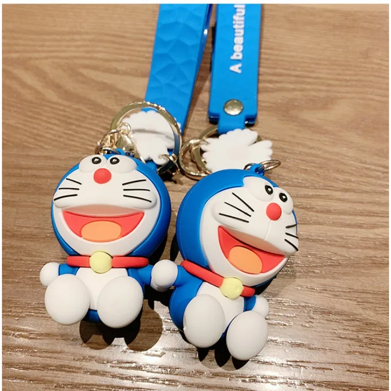Doraemon мультяшный брелок милая кукла косплей автомобильный брелок для ключей рюкзак кулон Kawaii украшения ювелирные изделия аниме украшение кулон подарок