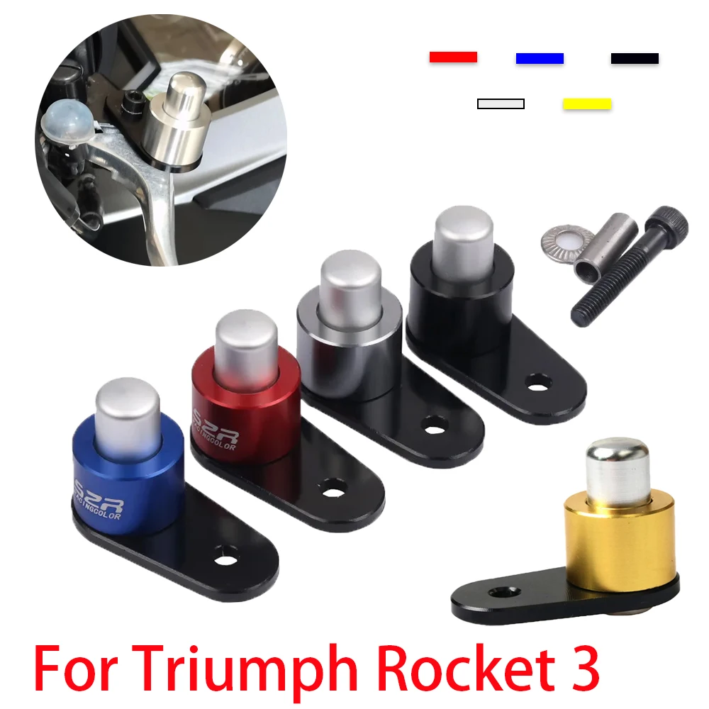 

Motorcycle Brake Lever Ramp Slope Brake Parking Stop Auxiliary Lock Parts For Triumph Rocket 3 III GT R TFC 3GT 3R Accessories