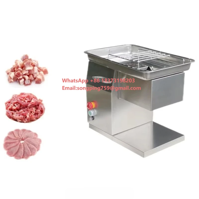 

Automatic Beef and Pork Cutting Machine for Food Processing Plants for Meat Slicing and Shredding
