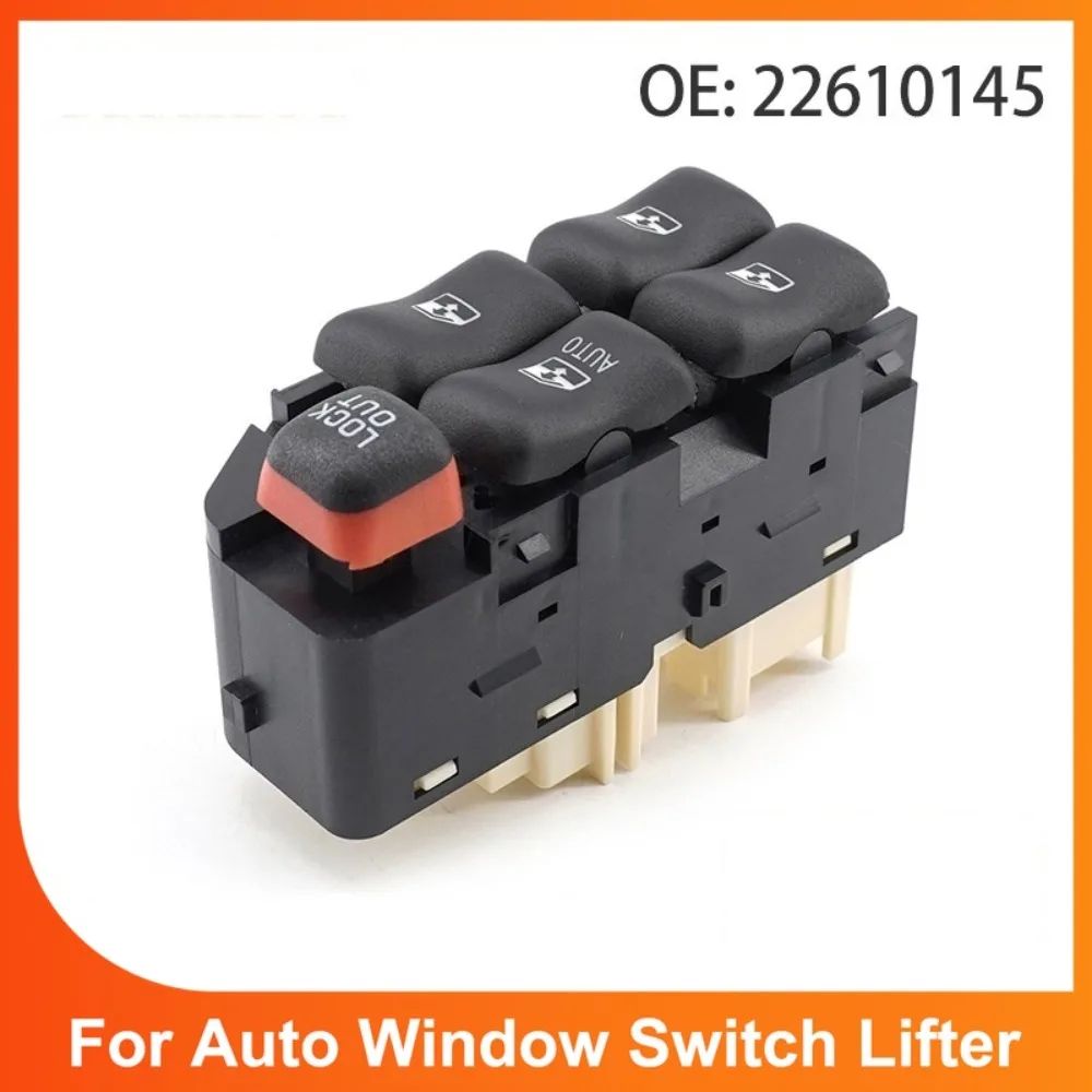 22610145 Interruptor Eléctrico Maestro para Elevalunas, Botón de Elevación de Ventanas, Repuestos para Chevrolet Cutlass Malibu Classic Cavalier 2000 - 2005