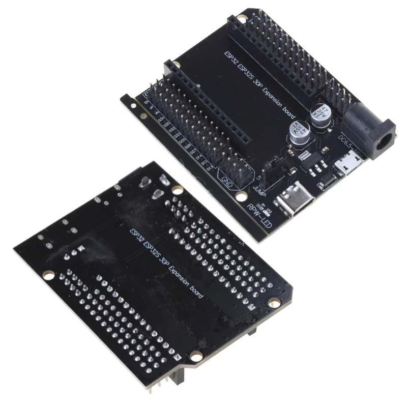 Placa fuga Y1UB ESP32 GPIO 30 pinos tipo expansão microUSB para ESP32-DevKitC-32