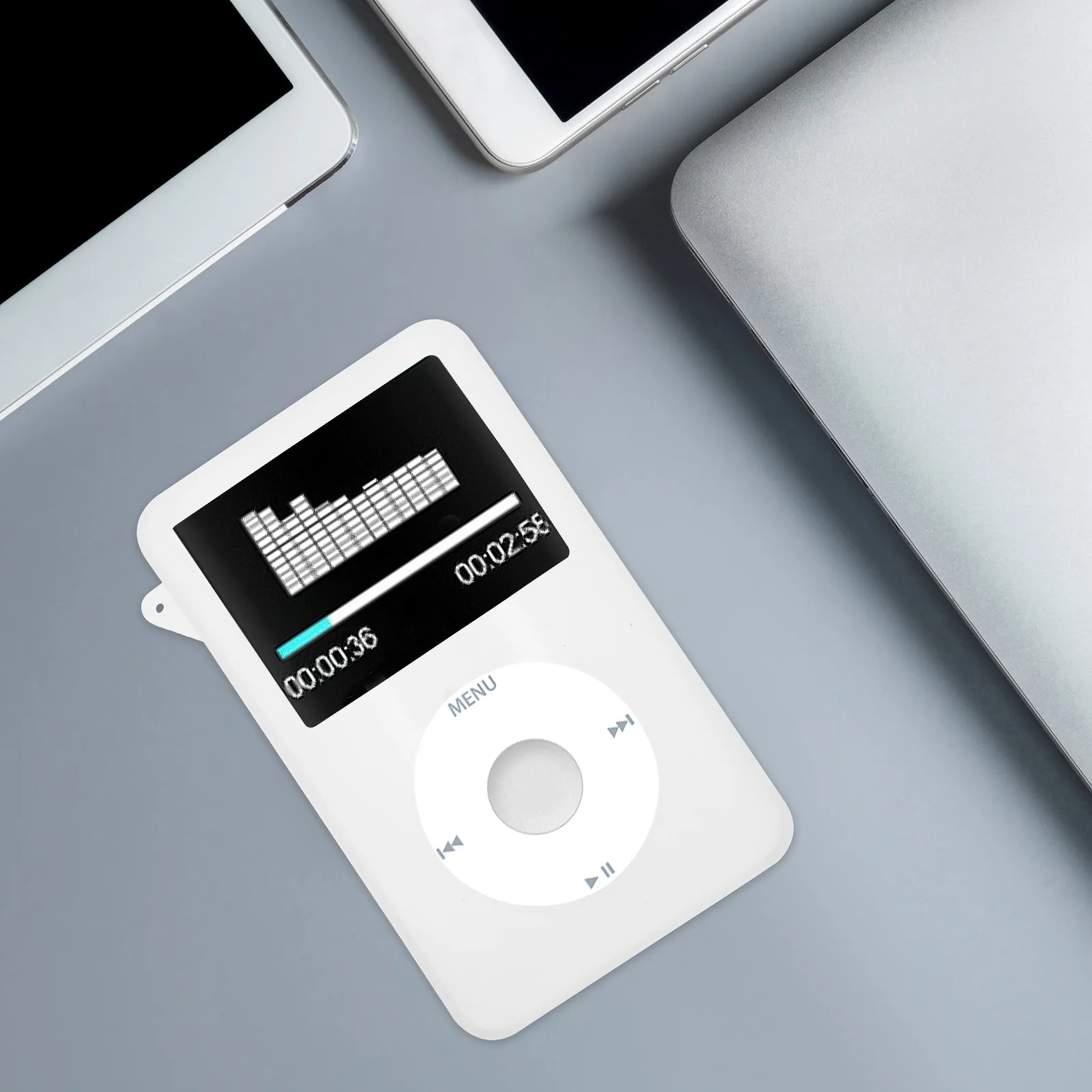 Silicone Protecto Modern Classic Shell Design Scratch Collision Impact Resistant Stylish Gift for Music Lovers