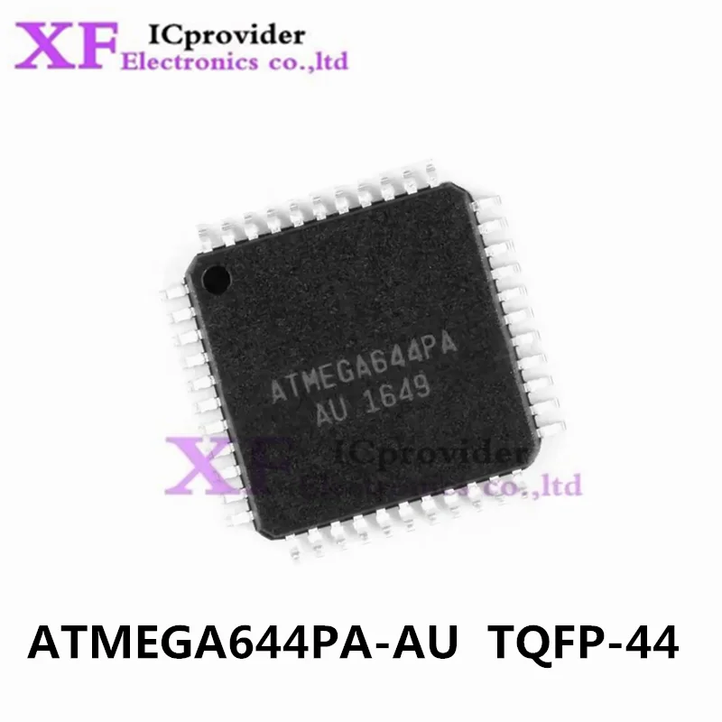 1Pcs New ATMEGA644PA AU ATMEGA644PA-AU ATMEGA644PA-AUR mrocontroller AVR 8-bit/32-bit  TQFP-44