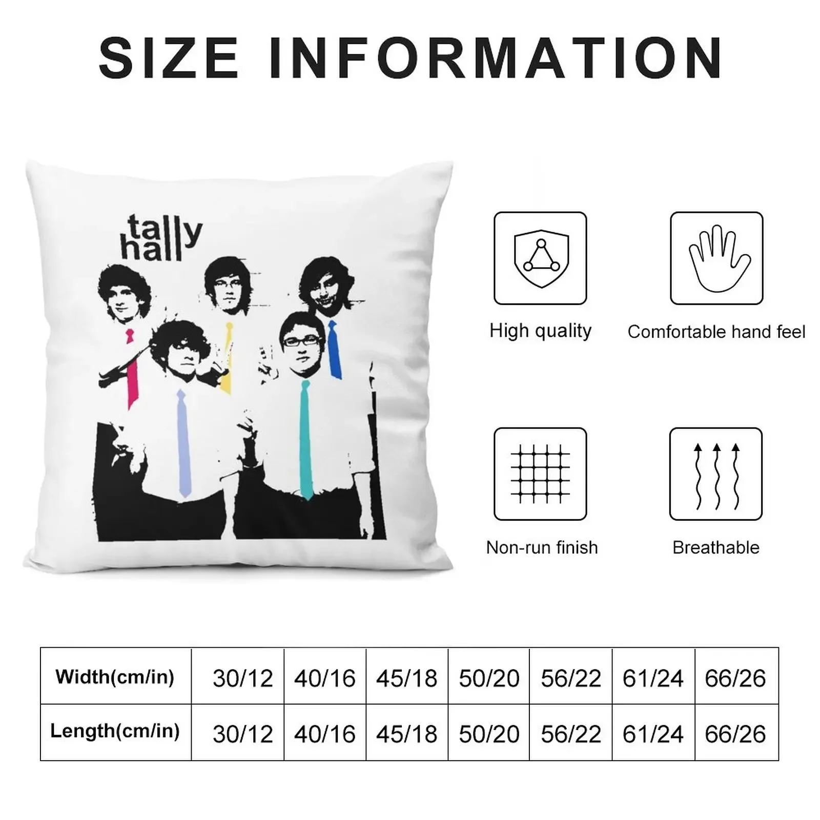 Tally Hall Shirt Throw Pillow Plaid Sofa pillows decor home pillow