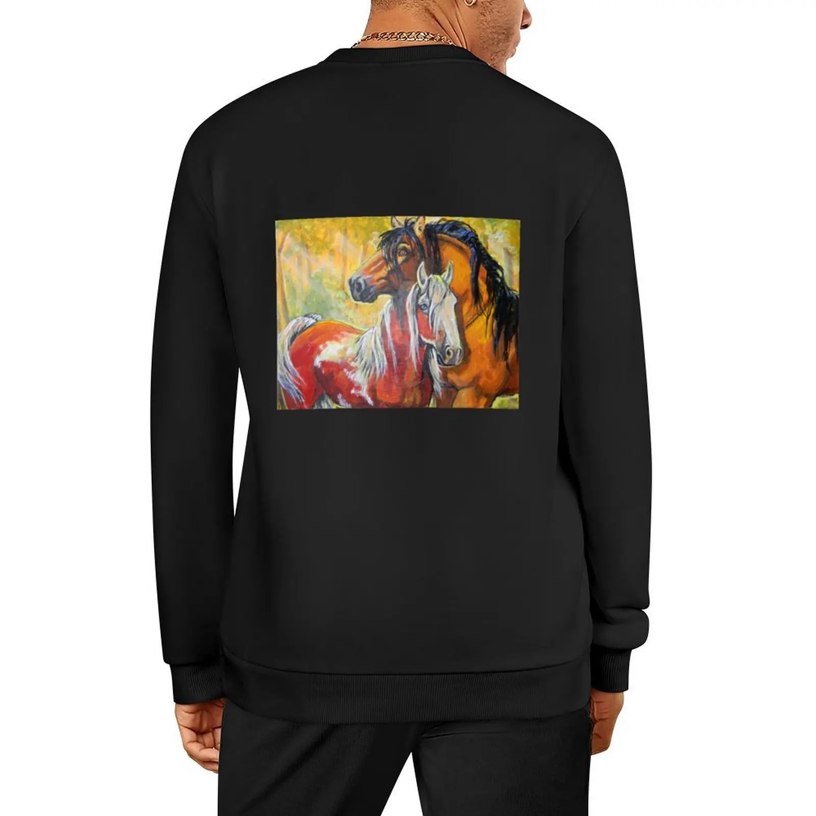 

Spirit Stallion Of The Cimarron Pullover autumn autumn clothes men's clothing graphic t shirts men men sweatshirt